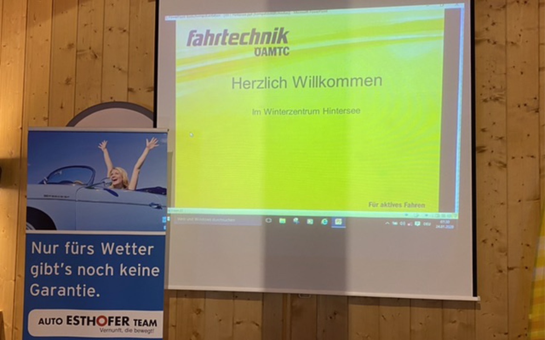 Schnee-/Eistraining Hintersee