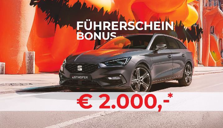 SEAT Führerscheinbonus